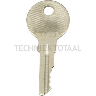 Kubota Replacement key - Locking number: 1003