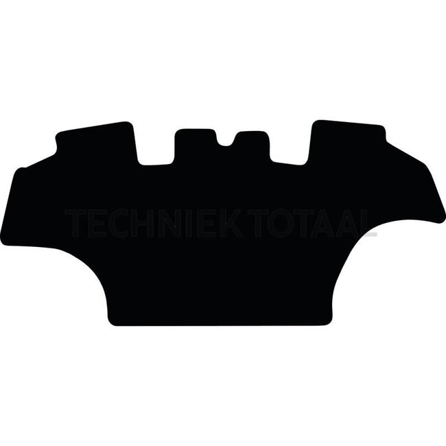 GRANIT Fußmatte Velours - 654950014 | Material: Velours | Farbe: schwarz | Typ: Maxxum CVX (ab 2014) | Technische Daten: • getufteter Velours mit wasserundurchlässiger rutschfester Rückseite<br> • Material: 100% Polypropylen<br> • Fasereinsatz: 500 g/m²