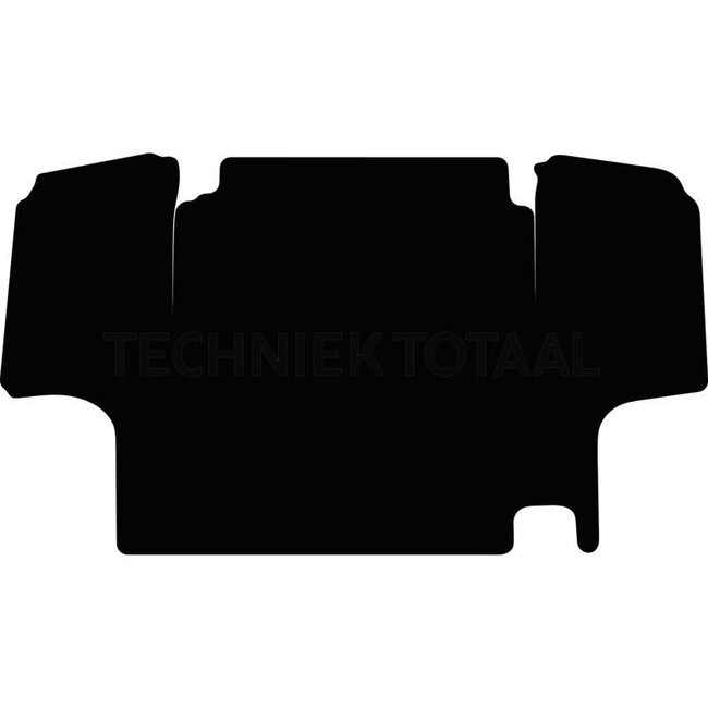 GRANIT Fußmatte Velours schwarz 500 g/m², Maxxum CVX ab 2014