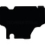 GRANIT Velour floor mat black, polypropylene, fibre insert 500 g/m²
