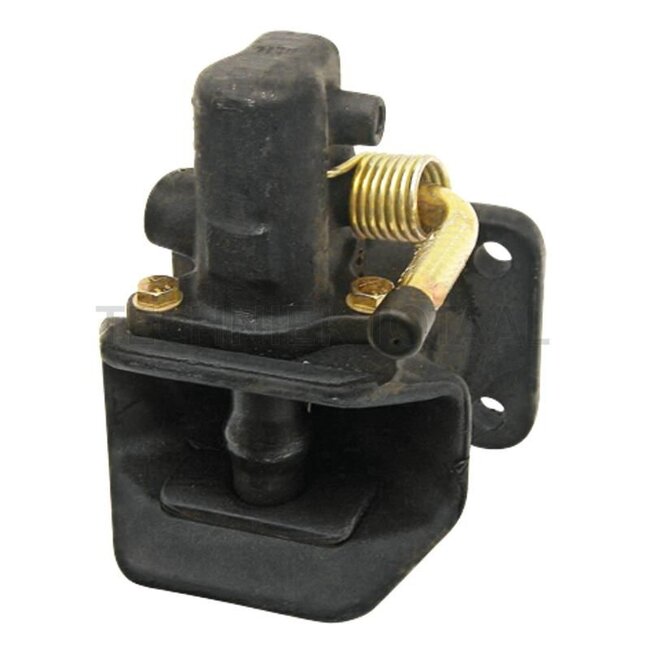 Walterscheid Flange hitch - 770KU9148A, 8002788 | Lock: Automatic bolt | Hole pattern: 120 x 55 mm | Load capacity: 1250 kg | D-value: 45 kN | Hole: M15 mm | No. of holes: 4 | Colour: Black | Connecting pin: 38 mm | Description: This product is an automatic trailer hi