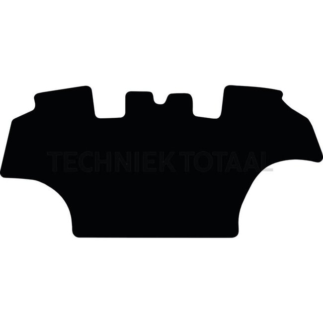 GRANIT Fußmatte Velours - 654950122 | Material: Velours | Farbe: schwarz | Typ: CVT / Profi CVT (ab 2013) | Technische Daten: • getufteter Velours mit wasserundurchlässiger rutschfester Rückseite<br> • Material: 100% Polypropylen<br> • Fasereinsatz: 500 g/m²