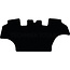GRANIT Velour floor mat black, polypropylene, fiber insert 500 g/m²