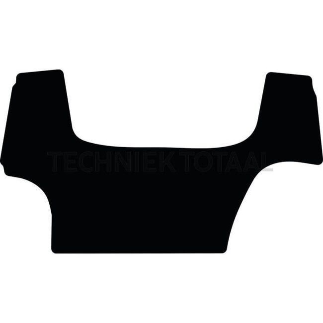 GRANIT Velour floor mat - 654950122 | Material: Velour | Colour: Black | Type: CVT / Profi CVT (from 2013) | Technical data: • Tufted velour with waterproof non-slip backing |  • Material: 100% polypropylene |  • Fibre insert: 500 g/m²