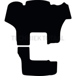 GRANIT Fußmatte Velours schwarz 500 g/m², T4 ab 12/2014