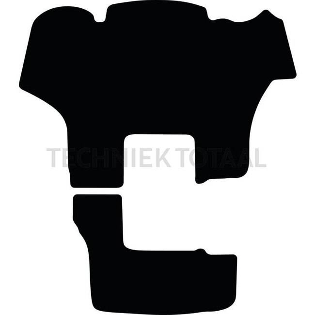 GRANIT Fußmatte Velours - 654950126 | Material: Velours | Farbe: schwarz | Typ: T4 (ab 12/2014) | Technische Daten: • getufteter Velours mit wasserundurchlässiger rutschfester Rückseite<br> • Material: 100% Polypropylen<br> • Fasereinsatz: 500 g/m²