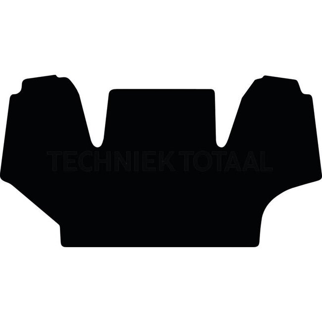GRANIT Rubber floor mat - 654950509 | Material: Rubber | Colour: Black | Type: MF 5400, 5600, 6600, 7600 (from 2011) | Technical data: • High-quality rubber material |  • Non-slip |  • Antistatic |  • Dirt-repellent |  • Weather-resistant |  • Easy to clean |  •