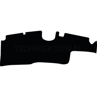 GRANIT Fußmatte Velours schwarz 500 g/m², Lexion 600/700, Tucano, Avero, Jaguar