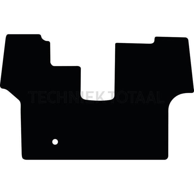 GRANIT Fußmatte Velours - 654950051 | Material: Velours | Farbe: schwarz | Typ: 400,700, 800 Vario COM 2(2000-2007) , mit Motorbremse | Technische Daten: • getufteter Velours mit wasserundurchlässiger rutschfester Rückseite<br> • Material: 100% Polypropylen<br>