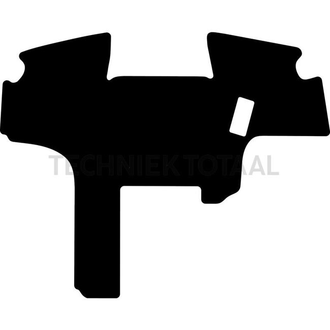 GRANIT Fußmatte Velours - 654950139 | Material: Velours | Farbe: schwarz | Typ: 7930 (2007-2011) | Technische Daten: • getufteter Velours mit wasserundurchlässiger rutschfester Rückseite<br> • Material: 100% Polypropylen<br> • Fasereinsatz: 500 g/m²