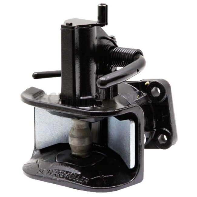 Scharmüller Flange hitch CH-I with remote control capability for third-party manufacturers - 777051403221, 5.1403.221-A02, 05.1403.221-A02, 9068731, G312500072030 | Lock: Automatic bolt | Hole pattern: 140 x 80 mm | Load capacity: 2000 kg | D-value: 82,4 kN | Hole: M