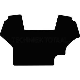 GRANIT Fußmatte Velours CVX Serie 1/2 Tier Motor, Aussparung 18 x 18 cm