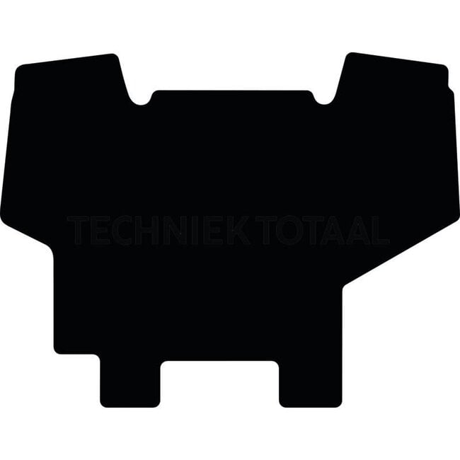 GRANIT Velour floor mat - 654950123 | Material: Velour | Colour: Black | Type: 6000 - 8000 (1991 - 2005) | Technical data: • Tufted velour with waterproof non-slip backing |  • Material: 100% polypropylene |  • Fibre insert: 500 g/m²