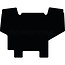 GRANIT Fußmatte Velours - 654950123 | Material: Velours | Farbe: schwarz | Typ: 6000 - 8000 (1991 - 2005) | Technische Daten: • getufteter Velours mit wasserundurchlässiger rutschfester Rückseite<br> • Material: 100% Polypropylen<br> • Fasereinsatz: 500 g/m²