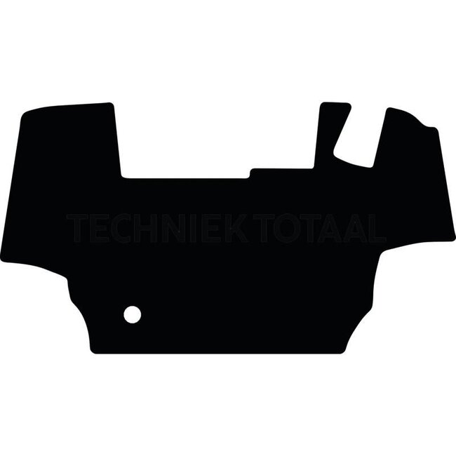 GRANIT Fußmatte Velours - 654950137 | Material: Velours | Farbe: schwarz | Typ: Vario 500+700 SCR (COM 3B) mit Motorbremse (ab 11/2013) | Technische Daten: • getufteter Velours mit wasserundurchlässiger rutschfester Rückseite<br> • Material: 100% Polypropylen<br