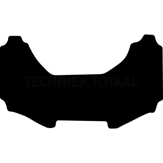 GRANIT Voetmat rubber - 654950550 | Materiaal: Rubber | Kleur: zwart | Technische gegevens: • Hoogwaardig rubbermateriaal |  • Antislip |  • Antistatisch |  • Vuilafstotend |  • Weerbestendig |  • Makkelijk te reinigen |  • Mat afgewerkt met stoffen rand