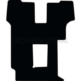 GRANIT Tapis de sol, en velours