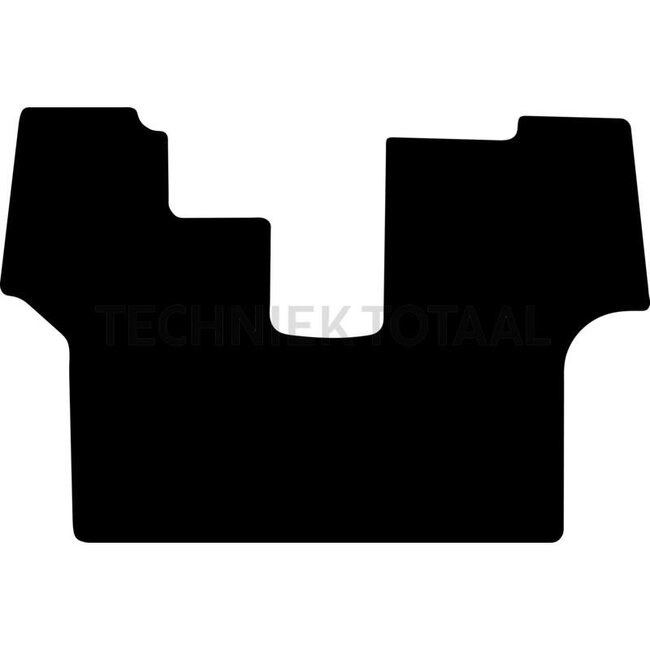 GRANIT Rubber floor mat 400, 700, 800 Vario COM2 (2000-2007), without engine brake