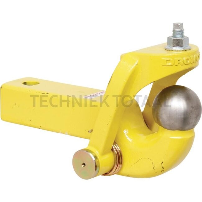 Walterscheid Tow ball insert, 80 system - 770750-00281-00, 8004630 | Shaft cross section W x H: 80 x 70 mm | Overhang: 203 mm | D-value: 89,3 kN | Load capacity: 3000 kg | Hole: 30,5 mm | Colour: Yellow | Description: The model has an integrated ball D: 80 mm. The pro