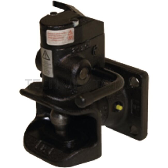 ROCKINGER Flenskoppeling zonder sensor - 787865B5030C, RO865B50301 | Vergrendeling: Pen automatisch | Koppelingspen: 38 mm | Gatenpatroon: 160 x 100 mm | Boring: M21 mm | Oplegdruk: 2500 kg | D-waarde: 98,1 kN | Kleur: zwart | Aantal gaten: 4 | Omschrijving: Bolvor