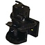 ROCKINGER Flanschkupplung ohne Sensor - 787855B40300, G312500071013, RO855B40301 | Verriegelung: Bolzen automatisch | Lochbild: 140 x 80 mm | Stützlast: 2000 kg | D-Wert: 82 kN | Bohrung: M17 mm | Anzahl Löcher: 4 | Farbe: Schwarz | Kuppelbolzen: 30,6 mm | Beschrei