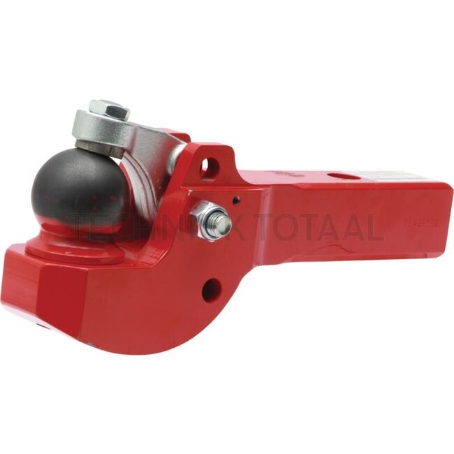 Scharmüller Pick-up hitch insert 80 To fit Bennet pick-up hitch - 77700422032, 0.422.03.2-A20, 00.422.03.2-A20 | suitable for: Fendt | Series: Vario 700/800 | Category: Pick-up hitch | Colour: Pöttinger red | Dimensions: shaft height x width: 70 x 70 mm | Overhang: 2