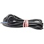 GRANIT Connection cable 2-pin, for mirror heater - 65499760, 92000301H, 092000301H | Dimensions: Length = 2000 mm | To fit: Case IH, Deutz, Fendt, JCB, Same