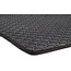 GRANIT Fußmatte Gummi schwarz 6R mit perforatie für Gaspedal