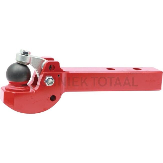 Scharmüller Pick-Up Hitch inzetstuk 80 passend voor Dromone Pick-Up Hitch - 77700429100, 0.429.10.0-A20, 00.429.10.0-A20 | Schacht-dwarsdoorsnede B x H: 80 x 70 mm | Werklengte: 320 mm | D-waarde: 89,3 kN | Gatafstand: 98 mm | Oplegdruk: 3000 kg | Boring: 30,5 mm | L