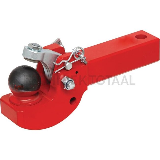 Scharmüller Pick-Up Hitch inzetstuk 80 passend voor Dromone Pick-Up Hitch - 77700429002, 0.429.00.2-A20, 00.429.00.2-A20 | Schacht-dwarsdoorsnede B x H: 70 x 80 mm | Werklengte: 360 mm | D-waarde: 89,3 kN | Oplegdruk: 2000 kg | Boring: 30,5 mm | Lengte: 445 mm | Kleu