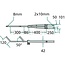 GRANIT Telescopische spiegelhouder rechts - 65417030, 87339174, 82014588