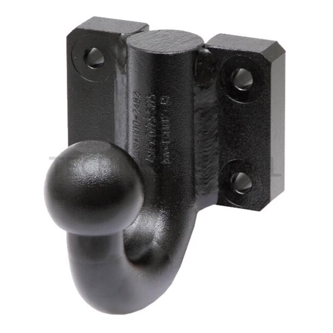 ROCKINGER Flange ball - 787KK260, ROKK260 | Hole spacing: 83 x 56 mm | Load capacity: 275 kg | D-value: 22,5 kN | Hole: M10 mm | Spherical protrusion: 115 mm | Lock: ball 50