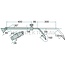 GRANIT HD-teleskopische Arm rechts Case IH CX 50, MXM 180 | 297024A2
