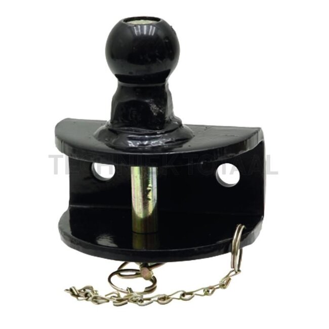 GRANIT Ball hitch No road approval - 20099021, 39885 | A: 50 mm | B: 89 mm | C: 16,5 mm | D: 55 mm | E: 19 mm | Version: Not approved for road use | For farm use only