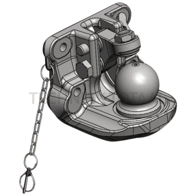 Scharmüller Ball hitch - 0.670.05.2-A02, 00.670.05.2-A02