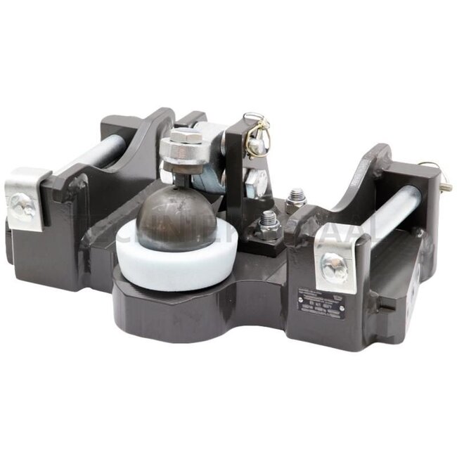 Scharmüller Ondertrekhaak - 777009603060A11, 0.960.306.0-A11, 00.960.306.0-A11, 0098117100000 | Vergrendeling: kogel 80 | Oplegdruk: 3000 kg | D-waarde: 65,7 kN | Lengte: 306 mm | Breedte: 443 mm | Dikte: 50 mm | Aantal hartbouten: 1 | Kleur: AGCO grijs | Lengte x br