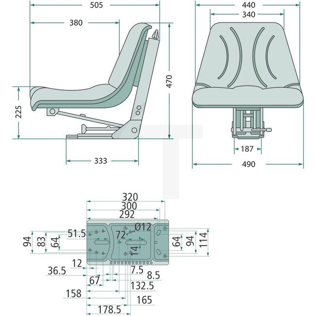 GRANIT Glijprofiel - 240YP13, YP13