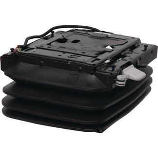 GRAMMER Federung MSG95A 12V Luftfderung mit 12 Volt Kompressor, intigrierte Längshorizontalfederung, automatische Gewichts- und Höheneinstellung, Einstellbereich 50 bis 130 kg. Spurmaß 260 mm