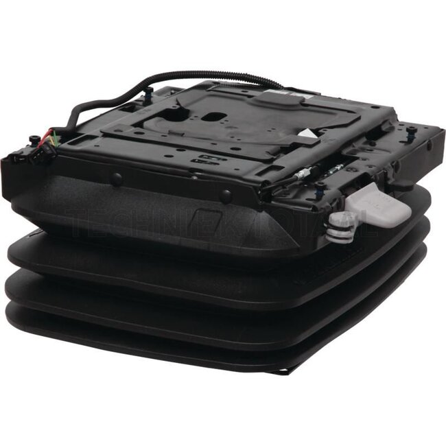 GRAMMER Federung MSG95A 12V Luftfderung mit 12 Volt Kompressor, intigrierte Längshorizontalfederung, automatische Gewichts- und Höheneinstellung, Einstellbereich 50 bis 130 kg. Spurmaß 260 mm - 2401271539, 1271539 | Beschreibung: Luftfderung mit 12 Volt Kompresso