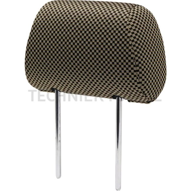 GRAMMER Headrest fabric - 2401294737, 1294737 | Cover: Stoff | Colour: Gelb Schwarz | To fit: MSG 85 , MSG 95, MSG 97 | Sitzoberteil: 722, 732, 742 | Seat type: Actimo M, Actimo XL, Actimo M - XL mit Steuerhebelträger, Actimo XXL, Actimo XXL 3 - 4 Punkt Gurt