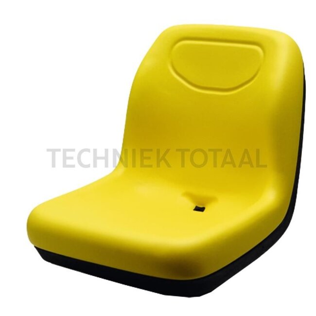 GRANIT Seat PVC - To fit: Castel Garden, Twin Cut, John Deere. Colour: Yellow - VG11696, VGA10177, LAV10029, AM122434, AM138194, TCA13830