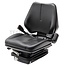 GRANIT Seat - 24000036SKS, STPLUSV42GREYCLOTH | Technical data: - Suspension seat with suspension adjustment for weights from 50 kg to 120 kg, - Suspension travel 100 mm, - Suspension with hydraulic shock absorber, - Longitudinal adjustment with guide rails, - A