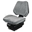 GRANIT Seat - 24000036SKS, STPLUSV42GREYCLOTH | Technical data: - Suspension seat with suspension adjustment for weights from 50 kg to 120 kg, - Suspension travel 100 mm, - Suspension with hydraulic shock absorber, - Longitudinal adjustment with guide rails, - A
