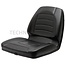GRANIT Seat PVC - 25270290 | To fit: Various ride-on mowers and lawn tractors | Colour: Black | Width: 455 mm | Height: 390 mm
