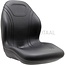 GRANIT Sitz - 25270567, AM122434, AM138195, AM138194, TCA13830 | passend für: John Deere | Farbe: schwarz | Länge: 590 mm | Breite: 480 mm | Höhe: 530 mm