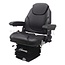 GRANIT Tractor seat mechanical PVC, seat width 480 mm, track width 225 mm | STPLUSTV1-LX260/BLACK
