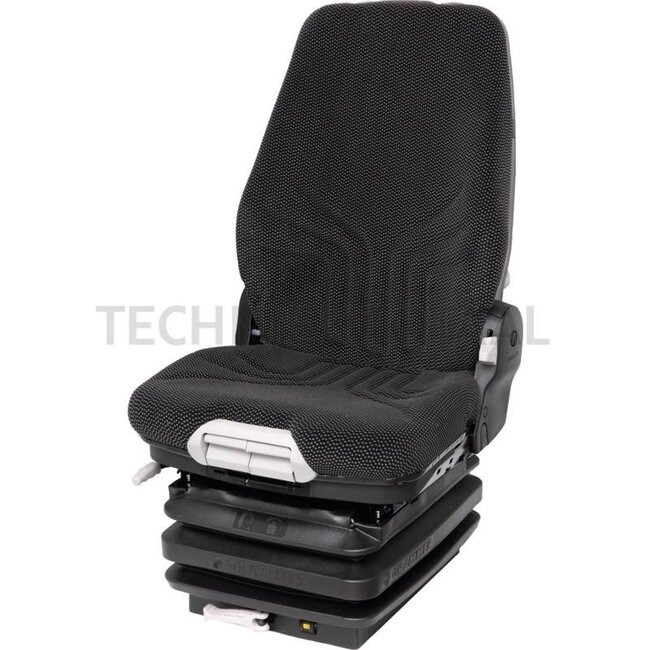 GRANIT Actimo M MSG85/722 - 240143733 | Ophanging: mechanisch | Bekledingstype: Stof | Zittingcontactschakelaar: Optioneel | Spoormaat: 260 mm | Zittingbreedte: 490 mm | Joystickconsole: Optioneel | Horizontale vering in de dwarsrichting: Optioneel | Gordelsyste