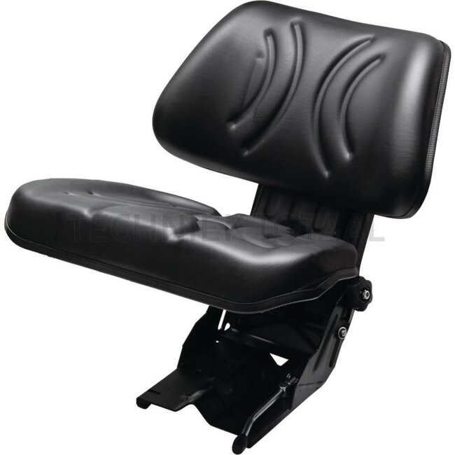 GRANIT Seat - 240920060, ST13DS-05MP | Technical data: ● Suspension seat with suspension adjustment for weights from 50 kg to 120 kg., ● Suspension stroke 100 mm, suspension with double-acting shock absorber, ● Longitudinal adjustment with guides: Adjustment ran