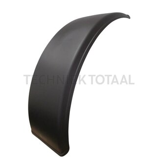 GRANIT Kotflügel Viertelkreis 320 x 1070 mm schwarz, ohne Halter