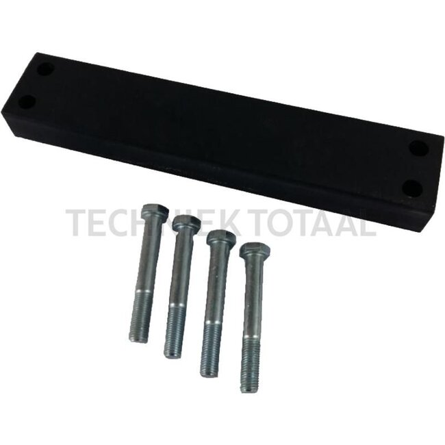 Walterscheid Zugpendelstütze M16 - 770ZP4344-16, 8004812 | Farbe: Schwarz | Beschreibung: Fest montierbare Zugpendelstütze Fahrrichtung hinten unterhalb des Getriebes. | Lieferumfang: Der Lieferumfang beinhaltet 1x Zugpendelstütze 770ZP4344-16 und 4x Schraube 8005673.